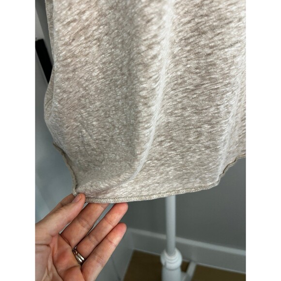 Victoria’s Secret Heathered Tan Shirt Top Womens Size Small S - Picture 7 of 10
